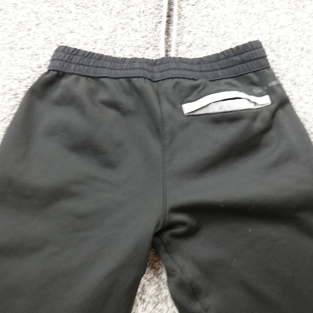 Adidas Pants Mens XS Black Track Warm Up Drawstring Jogger Sweatpants Gym Train‎